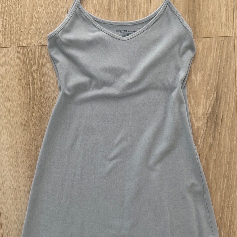 Brandy Melville light blue tank dress